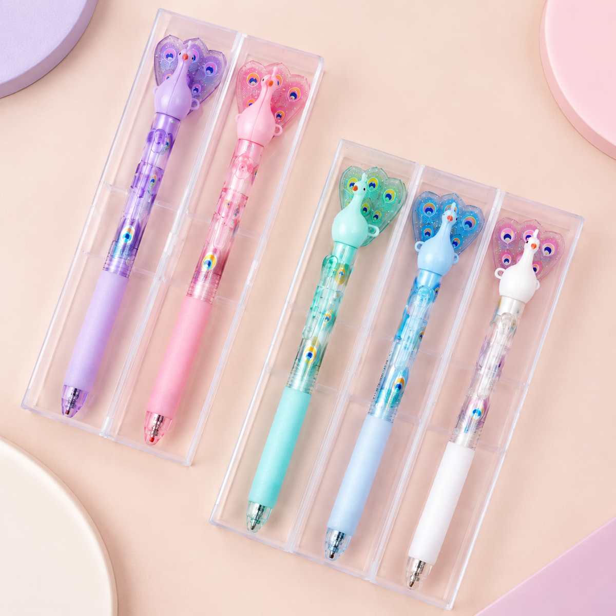 Magic Peacock Feather Pen