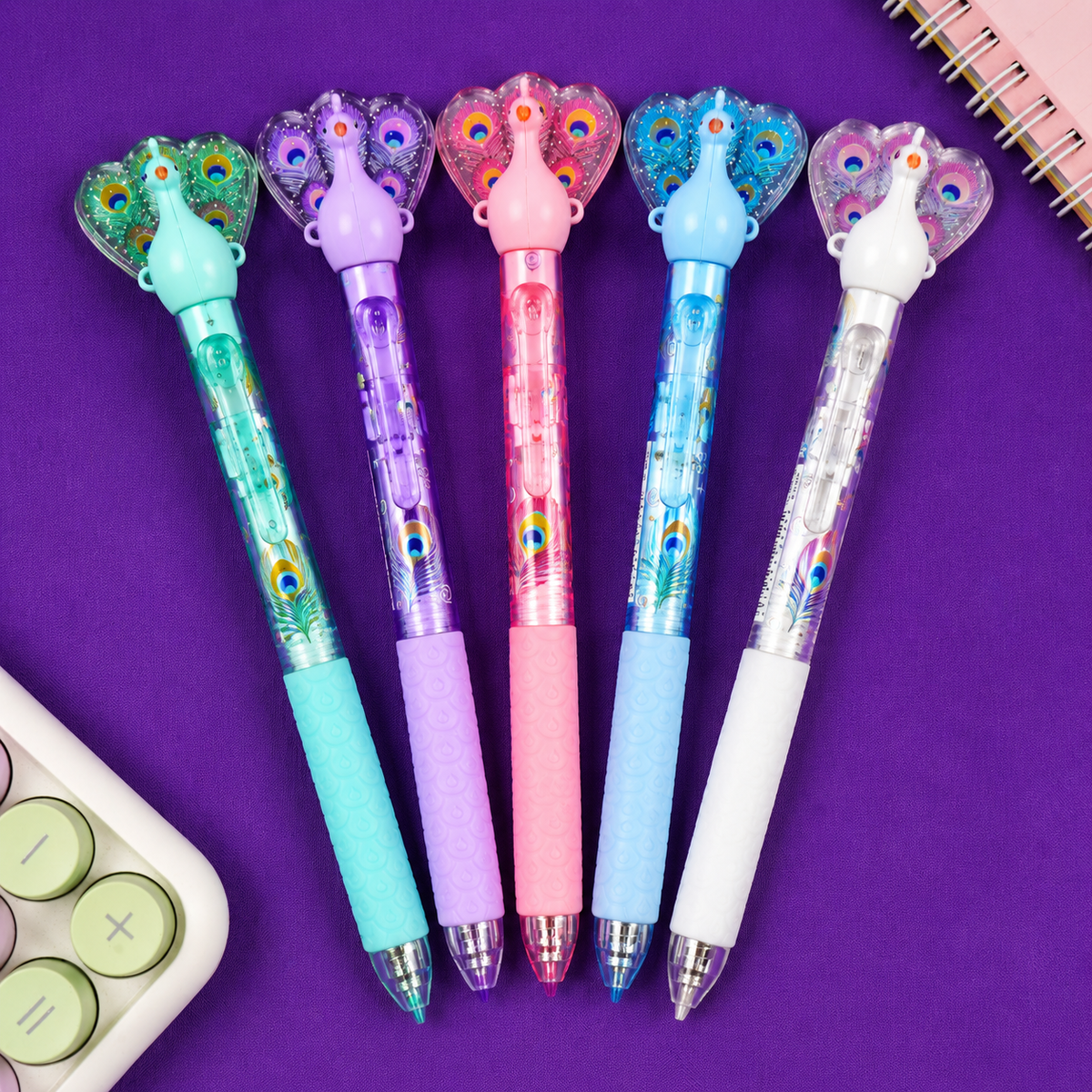 Magic Peacock Feather Pen