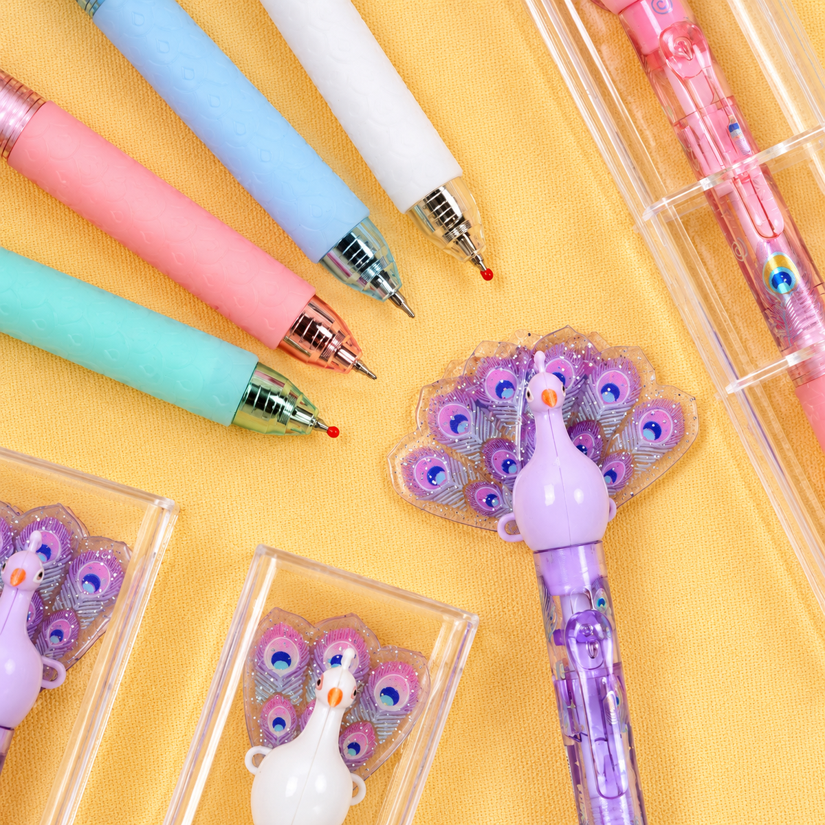 Magic Peacock Feather Pen