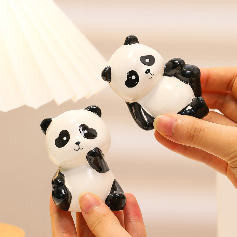 Cartoon Panda Hydroponic Plant Vase