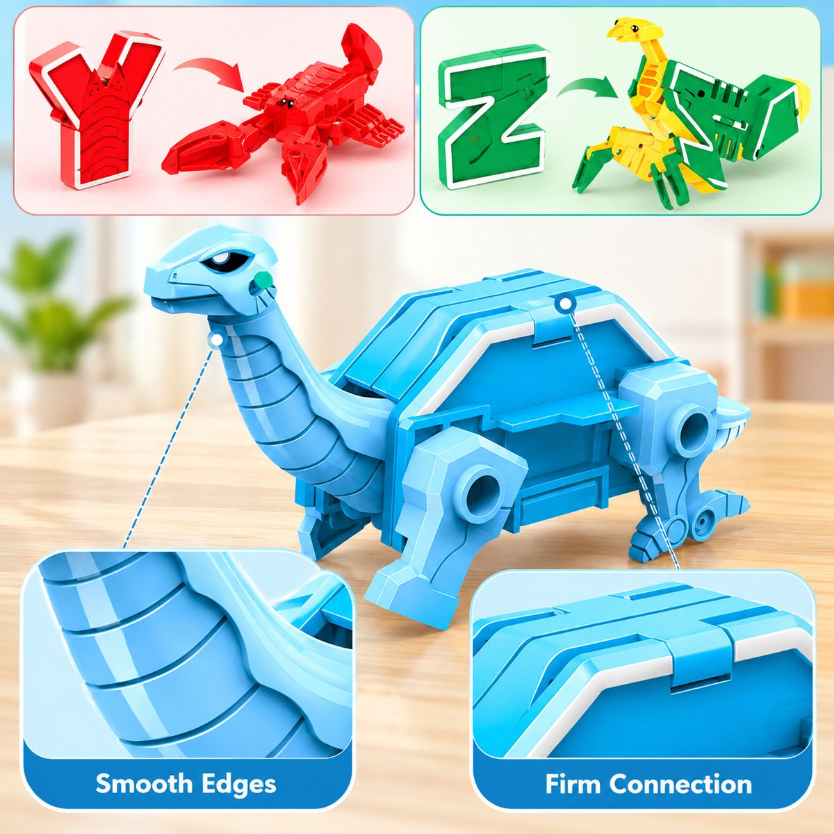Transforming Alphabet Learning Toy