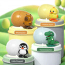 Clockwork Bouncing Egg with Cute Beast