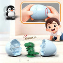 Clockwork Bouncing Egg with Cute Beast