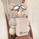 Brown Bear 2-in-1 Tissue Holder & Trash Can