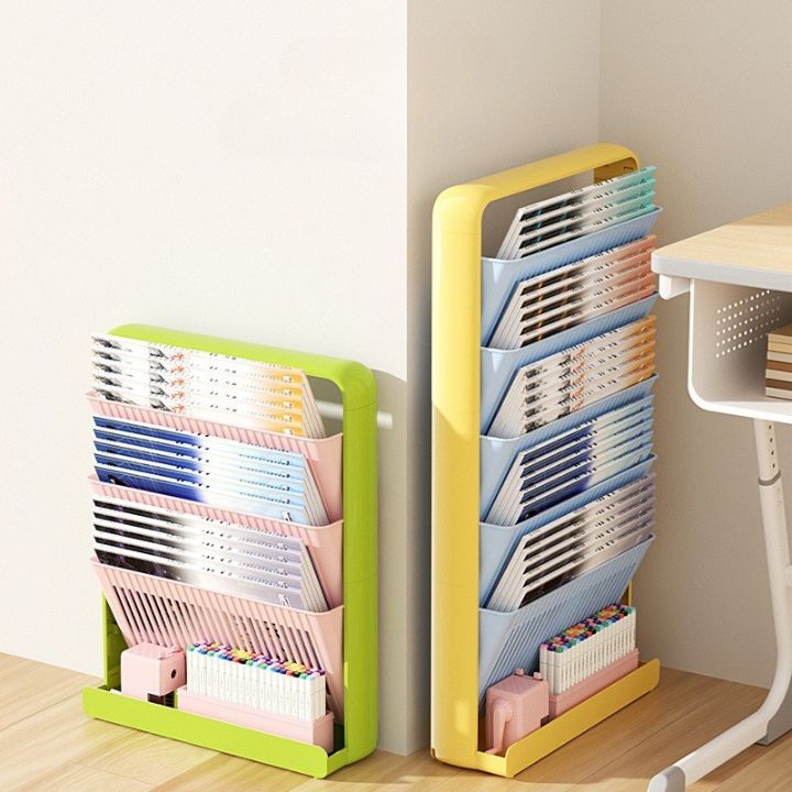 CornerEase Multi-Slot Bookshelf