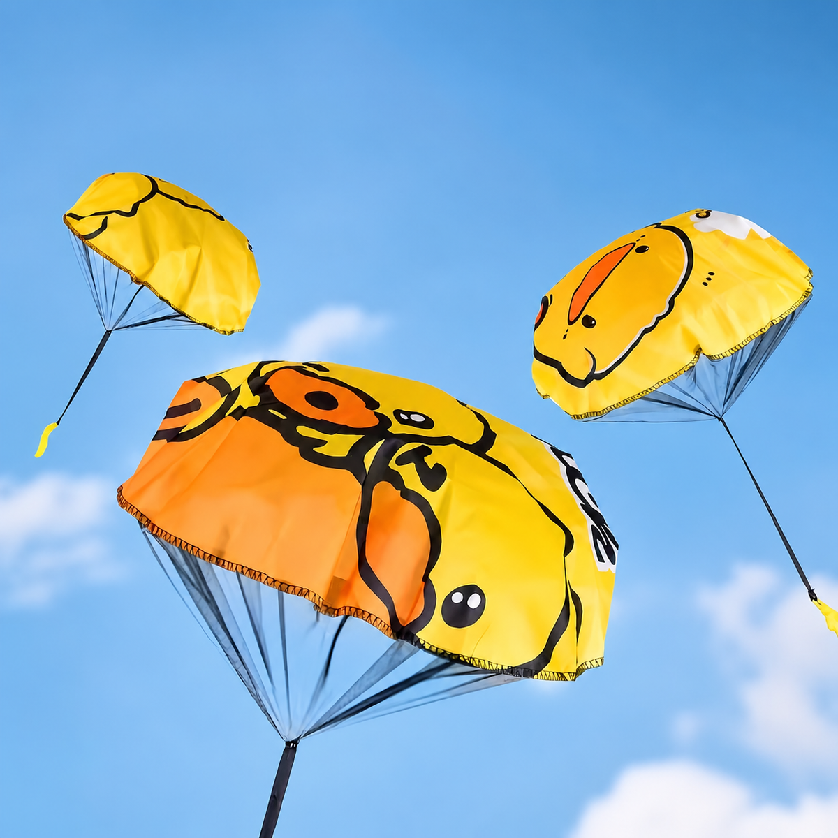 Throw & Fly Parachute Kids Toy