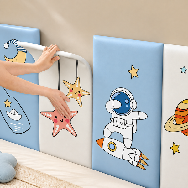 Kids Safety Wall & Headboard Cushion