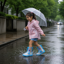 RainGuard Kid's Stylish Shoe Covers
