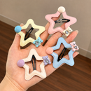 Cute Star Teddy Hair Clip