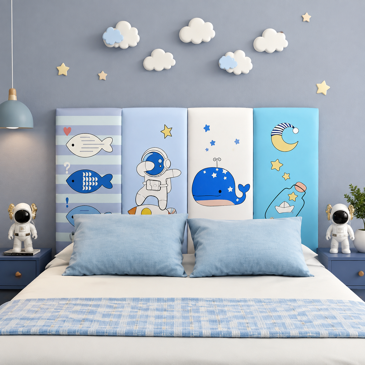 Kids Safety Wall & Headboard Cushion