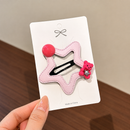 Cute Star Teddy Hair Clip