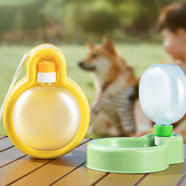 Foldable Pet Water Feeder Bowl