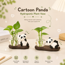 Cartoon Panda Hydroponic Plant Vase