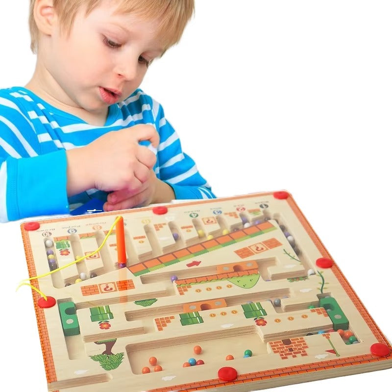 Magnetic Ball & Pen Play Maze