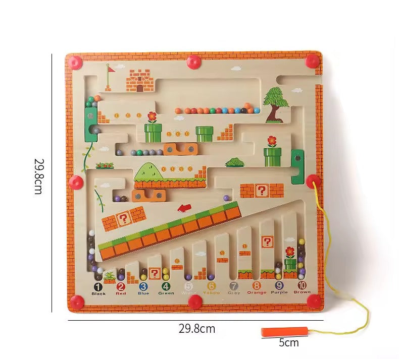 Magnetic Ball & Pen Play Maze