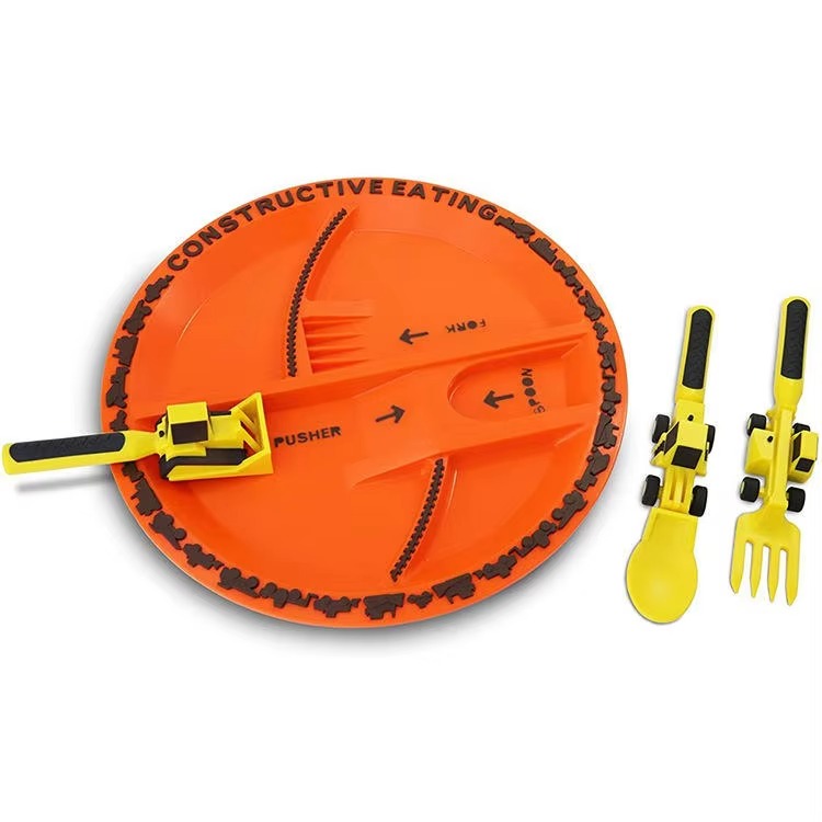 Fun Bites Constructive Design Plate