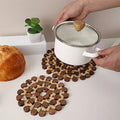Stylish Wooden Heat-Proof Trivet