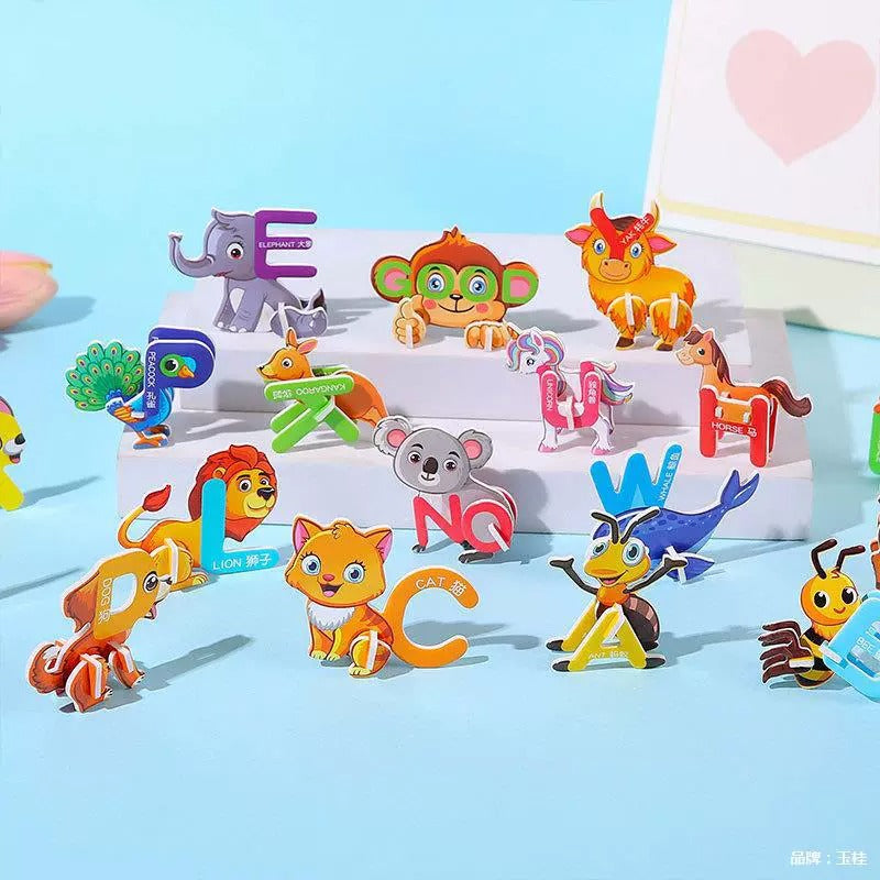 Build & Learn 3D ABC Animal World