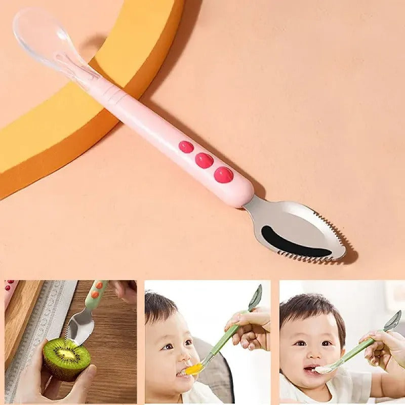 Double Head Baby feeding Spoon