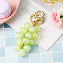 Candy Style Grape Keychain Charm