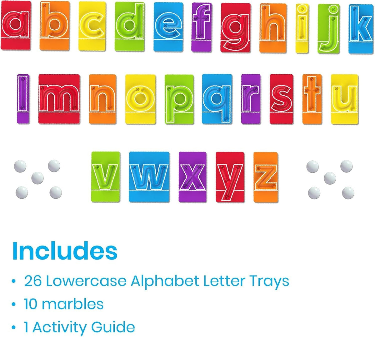 Alphabet Marble Learning Kit