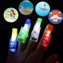 LED Cartoon Projection Finger Toy