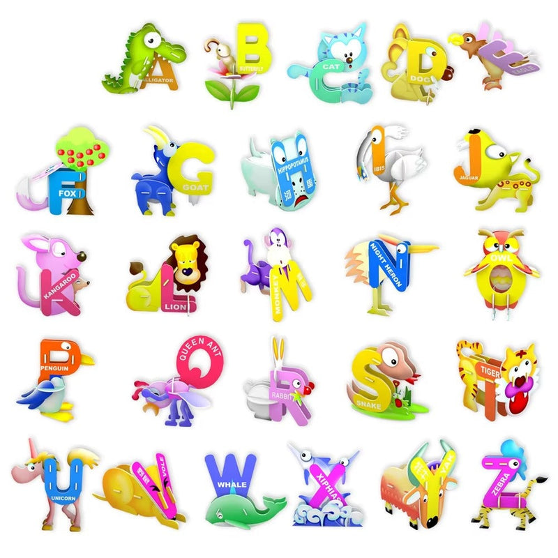 Build & Learn 3D ABC Animal World