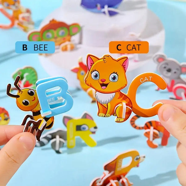 Build & Learn 3D ABC Animal World