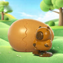 Clockwork Bouncing Egg with Cute Beast