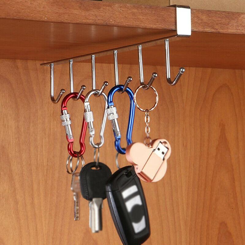 Multifunctional Cabinet Shelf  Hook Holder (PACK OF 2)
